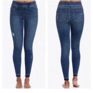 SPANX Women's Dark Blue Skinny Jeans